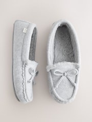 Gris - Pantuflas mocasines - Imagen 1 de 5