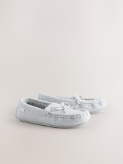 Gris - Pantuflas mocasines - Imagen 2 de 5