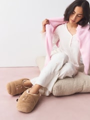 Neutral 3D Crossiant Shoe Boot Slippers - Image 2 of 8