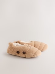 Neutral 3D Crossiant Shoe Boot Slippers - Image 5 of 8