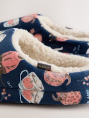 Navy Mule Slippers - Image 7 of 7