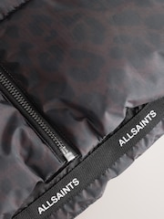 smALLSAINTS Brown Leopard Padded Coat - Image 13 of 13