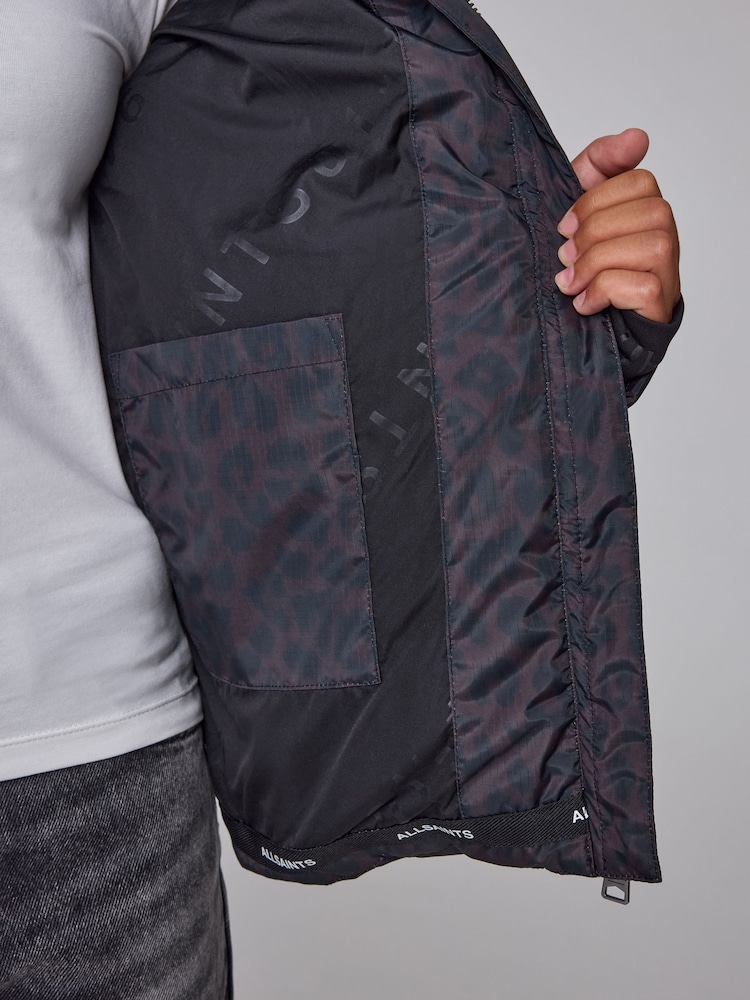 smALLSAINTS Brown Leopard Padded Coat - Image 7 of 7 smALLSAINTS Brown Leopard Padded Coat - Image 7 of 7