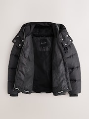 smALLSAINTS Brown Leopard Padded Coat - Image 9 of 13