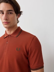 Narandžasti - Polo majica sa kratkim rukavom Fred Perry - Slika 4 od 6