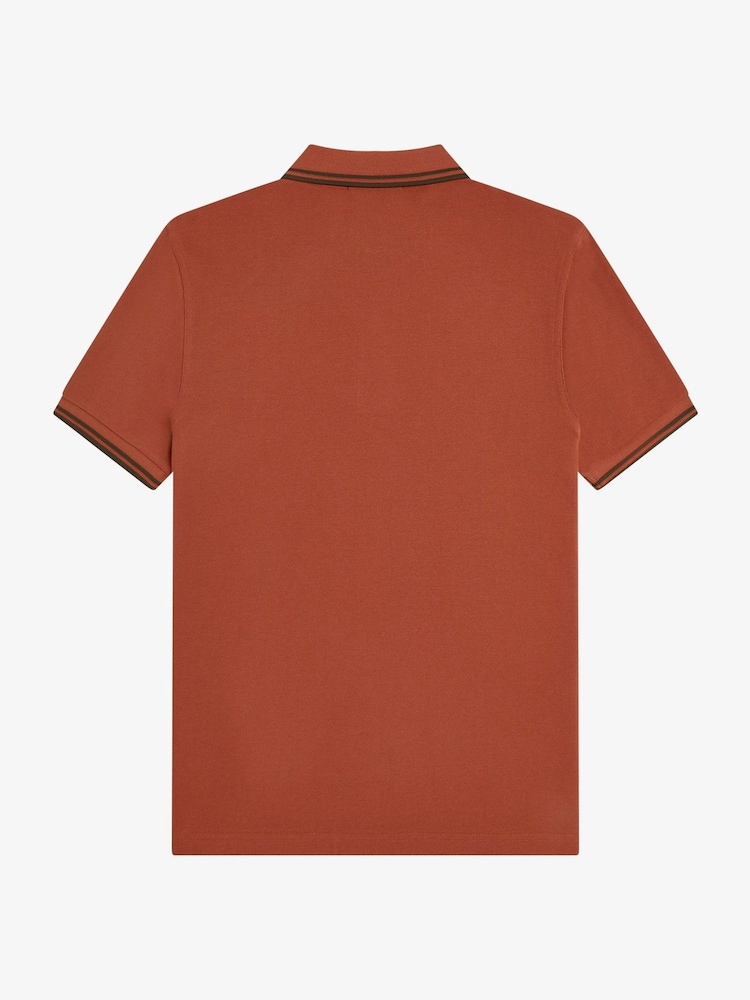 Narandžasti - Polo majica sa kratkim rukavom Fred Perry - Slika 6 od 6