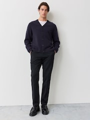 سترة كارديغان بأكمام سادل من Fred Perry - صورة 2 من 6