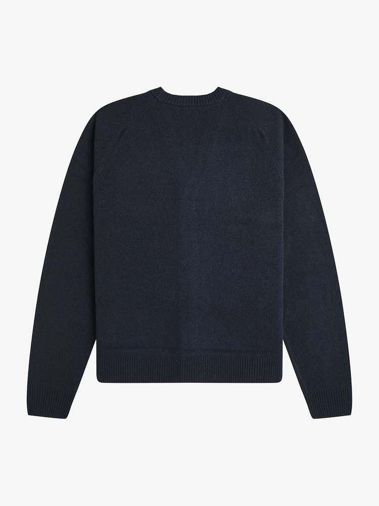 سترة كارديغان بأكمام سادل من Fred Perry - صورة 6 من 6