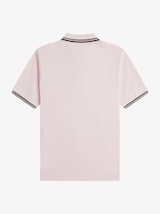Fred Perry Pink Twin Tipped Fred Perry Polo Shirt - Image 5 of 5