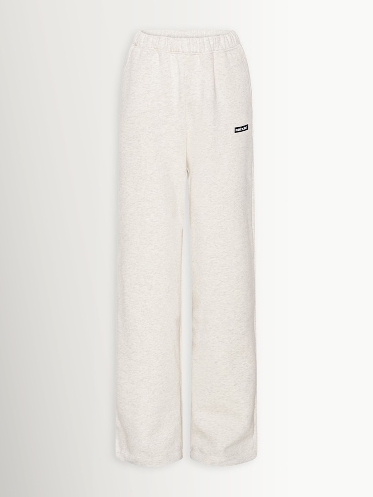 Rotate White Classic Sweat Joggers - Image 1 of 3