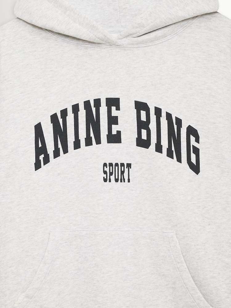 ANINE BING Grey Harvey New Classic Hoodie - Image 4 of 4 ANINE BING Grey Harvey New Classic Hoodie - Image 4 of 4