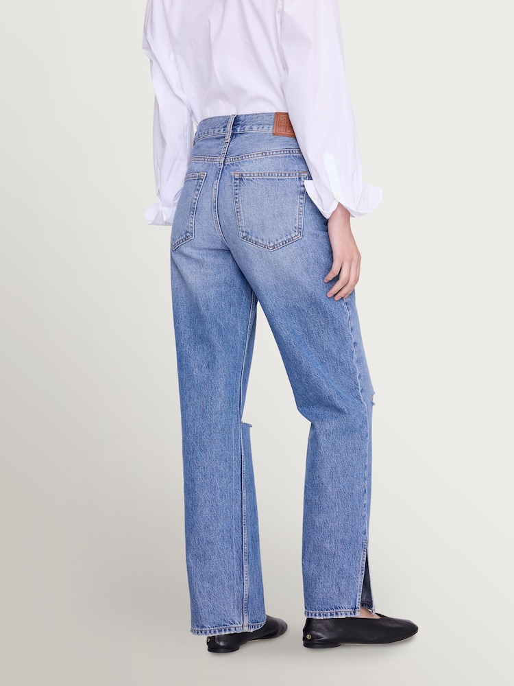 ANINE BING Blue Roy Jeans - Image 2 of 8 ANINE BING Blue Roy Jeans - Image 2 of 8