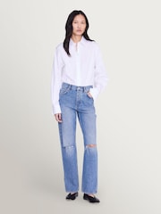 ANINE BING Blue Roy Jeans - Image 3 of 8
