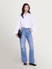 ANINE BING Blue Roy Jeans - Image 4 of 8