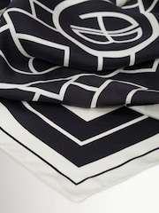 ANINE BING Black York Scarf In Tango - Image 5 of 5