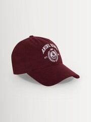 ANINE BING Red Jeremy Baseball Collegiate Cap - Image 1 of 5