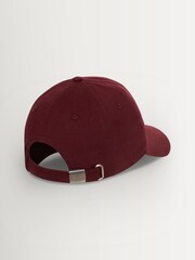ANINE BING Red Jeremy Baseball Collegiate Cap - Image 4 of 5