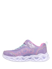 Skechers Pink Heart Light Trainers - Image 2 of 6