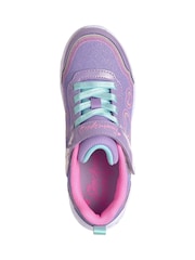 Skechers Pink Heart Light Trainers - Image 3 of 6