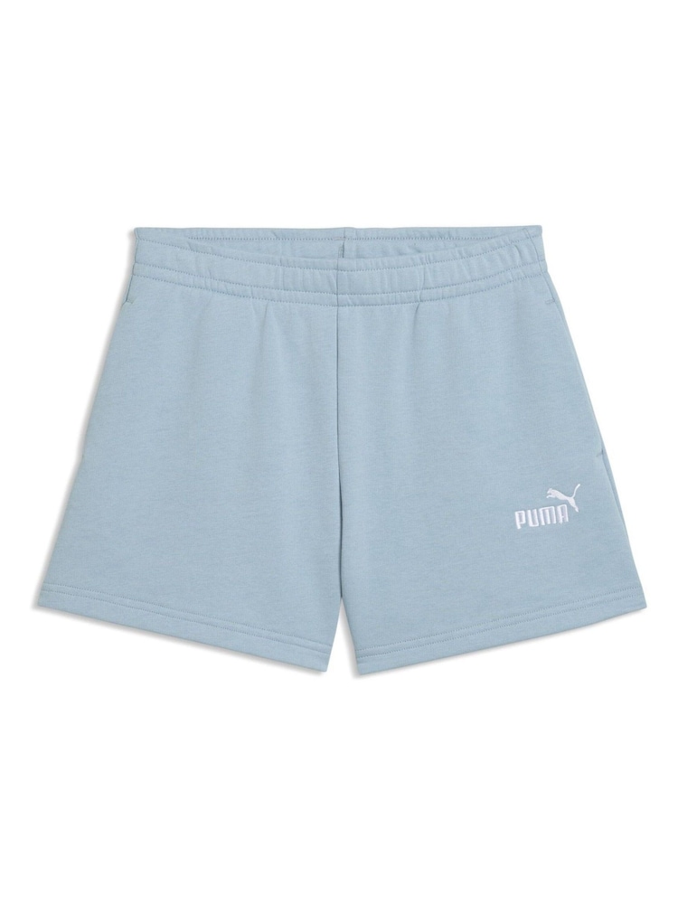 Puma Blue Essentials Small No. 1 Logo Shorts - Image 1 of 2