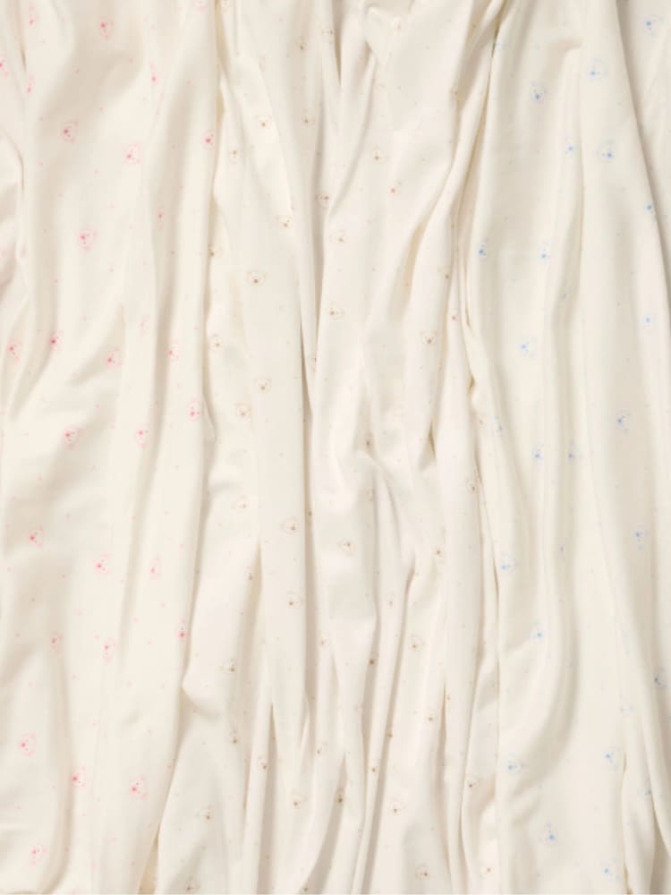 Purebaby Pink Footless Zip Sleepsuit - Image 3 of 3