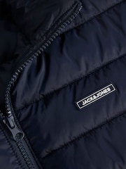 JACK & JONES Blue Louis Lightweight Gilet - Image 10 of 10