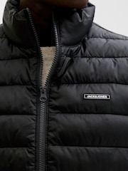 JACK & JONES Black Louis Lightweight Gilet - Image 2 of 6