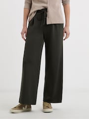 JD Williams Green Tie Front Joggers - Image 1 of 4