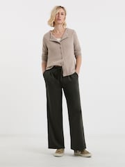 JD Williams Green Tie Front Joggers - Image 3 of 4