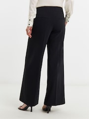 JD Williams Black Magisculpt Straight Leg Trousers - Image 2 of 4
