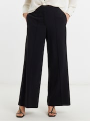 JD Williams Black Magisculpt Straight Leg Trousers - Image 3 of 4