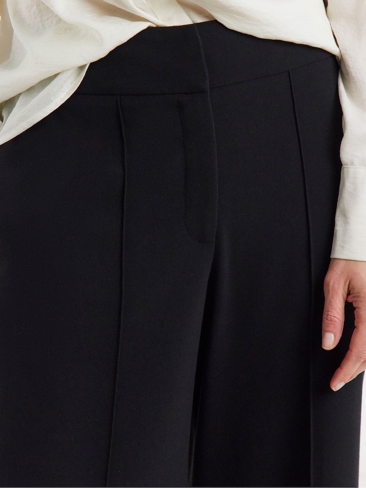 JD Williams Black Magisculpt Straight Leg Trousers - Image 4 of 4