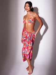 Animal - South Beach Swirl Printed Sheer Sarong - Imagen 6 de 6