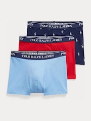 Polo Ralph Lauren Navy Classic Boxers 3 Pack - Image 1 of 1