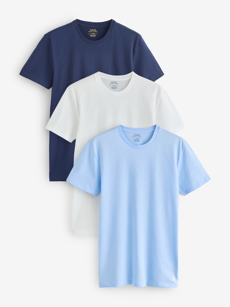 Polo Ralph Lauren White Crew Neck T-Shirt - Image 1 of 4