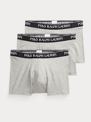 Polo Ralph Lauren White Classic Trunks 3 Pack - Image 1 of 4
