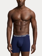 Polo Ralph Lauren Dark Blue Mens Knitted Boxer 3 Pack - Image 5 of 7