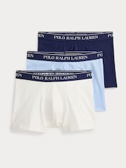 Polo Ralph Lauren White Classic Boxers 3 Pack - Image 1 of 7