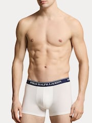 Polo Ralph Lauren White Classic Boxers 3 Pack - Image 5 of 7