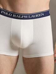Polo Ralph Lauren White Classic Boxers 3 Pack - Image 7 of 7