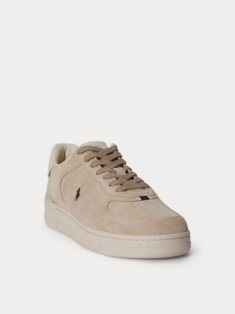 Polo Ralph Lauren Nude Masters Court Trainers - Image 2 of 5