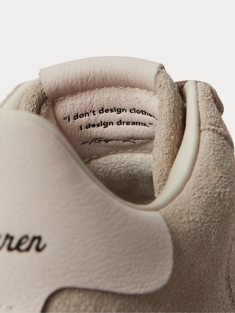 Polo Ralph Lauren Nude Masters Court Trainers - Image 5 of 5