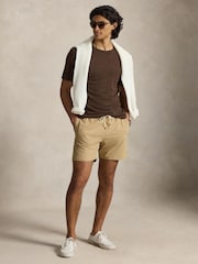 Polo Ralph Lauren Brown Traveller Swim Shorts - Image 1 of 4