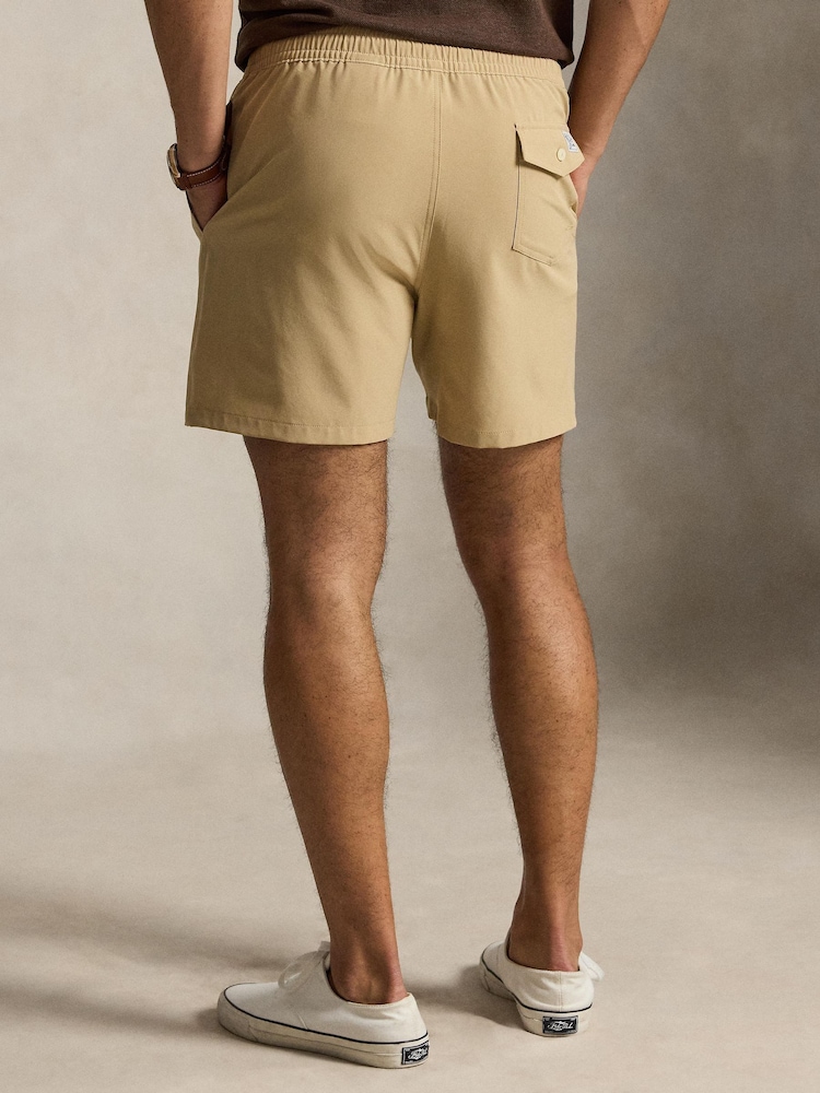 Polo Ralph Lauren Brown Traveller Swim Shorts - Image 4 of 4