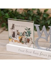 Widdop Grey Photo Frame Worlds Best Cat - Image 1 of 4