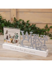 Widdop Grey Photo Frame Worlds Best Cat - Image 4 of 4