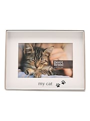 Widdop Silver My Cat Photo Frame - Image 2 of 4