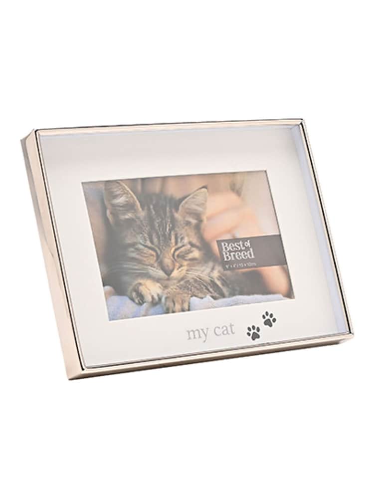 Widdop Silver My Cat Photo Frame - Image 4 of 4