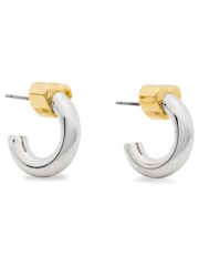 Kate Spade Gold Tone Huggie Earrings - Image 1 of 2