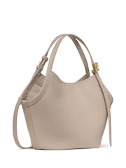 Kate Spade Cream Deco Fine Grain Leather Small Tulip Tote Bag - Image 2 of 2